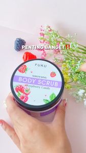 Body Scrub Pemutih Badan BPOM - Fuku Whitening Body Scrub 250gr - Lulur Fuku Pemutih Badan