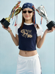 Champion | New Summer Slim Fit Raglan Sleeves Women T Shirt