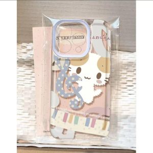 Transparent Cat Note Design Mobile Phone Case for Apple 15Promax iPhone 14/13 New Model 12/11 Honor 80 Huawei P60 Redmi IQOO11