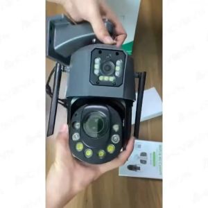 Winicam 50X optical zoom wireless wifi CCTV outdoor camera 360 4K two-way call full color night vision automatic tracking alarm IP66 waterproof