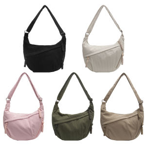 MOJOYCE Womens Corduroy Crossbody Bag with Zipper Elegant Shoulder Bag for Daily Use and Travel in Multiple Colors