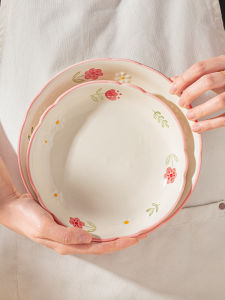 YICHEN | Bộ Dụng Cụ Ăn Sứ Underglaze Phong Cách Kem