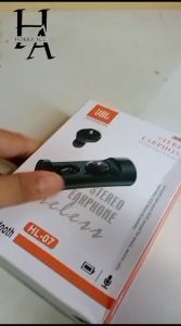 EARPHONE BLUETOOTH TWS JBL HL-07 STEREO BASS