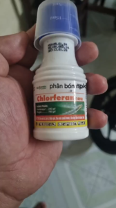 chlorferan 240SC (chai 60ml) - đặc trừ sâu cuốn lá bọ trĩ nhện gié sâu năn (muỗi hành) sâu đục thân đã kháng thuốc
