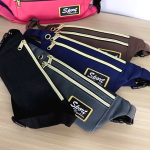 Mens Korean Fashion Waterproof Crossbody Bag - Multi-Way Waist Belt & Chest Bag (1000D Oxford)