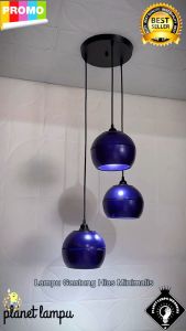 Lampu Gantung Hias Minimalis Modern 3 in 1