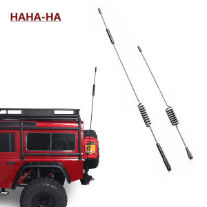 Metal Decorative Antenna for 1/10 RC Crawler TRX4 TRX6 Axial SCX10 90046 D90 D110 TF2 RGT 86100 Tamiya CC01 YIKONG RC4WD