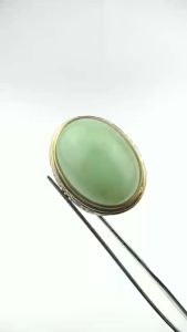 Cincin Perak Batu Chrysoprase Australia Natural Alam Free Memo