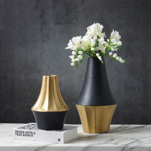 Nordic American Ceramic Flower Vase Decorative Piece Living Room Sample Room Hotel Decorations Large And Small Size Options