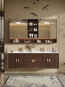 DIPURUI | Vintage Style Ceramic Dual Basin Wash Basin