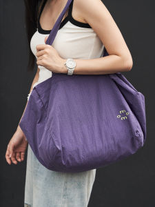 MoYu Lightweight Travel Shoulder Bag Multi-Functional Pure Color New Model Ladies Backpack Fashionable Trendy Polyester Bag