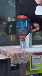 Máy chuyên vít pin BOSHUN BS-SD180NĐộng Cơ Lõi Đồng Không chổi than 180Nm 3 Tốc độ 3200rpm