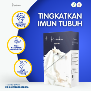 Kudaku Susu Kuda Liar Sumbawa Membantu Meningkatkan Stamina Imun dan Energi Tubuh