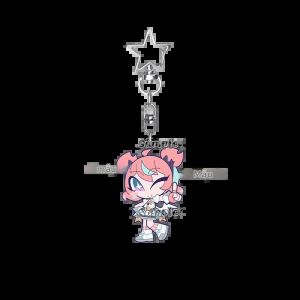 Bandai | Anime Blue Archive Phong Cách Kawaii Nữ Sinh Thiên Thần Quỷ Q Phiên Bản Acrylic Móc Khóa Hoạt Hình Dễ Thương Ba Lô Móc Khóa Mặt Dây Chuyền Trang Trí Cho Người Hâm Mộ
