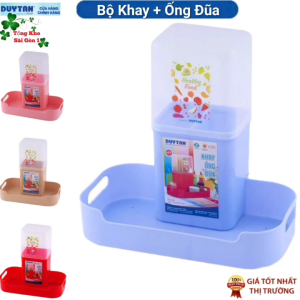 🌱 BỘ Khay Ống Đựng Đũa Muỗng Có Nắp DUY TÂN Nhựa PP Chính Hãng 🌱Duytanstore🌱