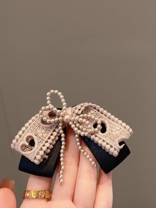 Kẹp Tóc Ngọc Trai Cho Phụ Nữ Thanh Lịch Tinh Tế Sang Trọng Kẹp Tóc Đuôi Vịt Phụ Kiện Tóc Dụng Cụ Búi Tóc Thương Hiệu Iouoik