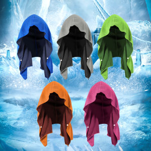Cooling Hoodie Towel- Hood Towel เทคโนโลยีระเหยเย็น เย็นสบายทันทีเมื่อเปียก เหมาะสําหรับกีฬา ฟิตเนส ยิม