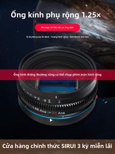 SIRUI | Ống Kính Phụ Rộng Góc 1.25x