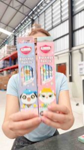 Master Art ชุดดินสอ2B กล่อง12แท่ง มี 6ลาย ฟรีกบเหลา คุณภาพดี ไส้ไม่หักง่าย ออกบิลได้ พร้อมส่ง