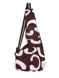 Portable Dog Backpack Small Dog Cat Pet Shoulder Crossbody Bag Comfortable Breathable Travel Bag for Outdoor Trips