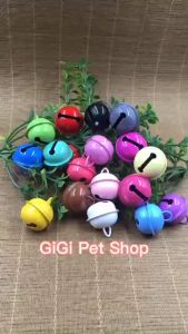 Chuông lục lạc trang trí đeo cổ dành cho thú cưng chó mèo kích thước 25mm giao màu ngẫu nhiên - GiGi Pet Shop