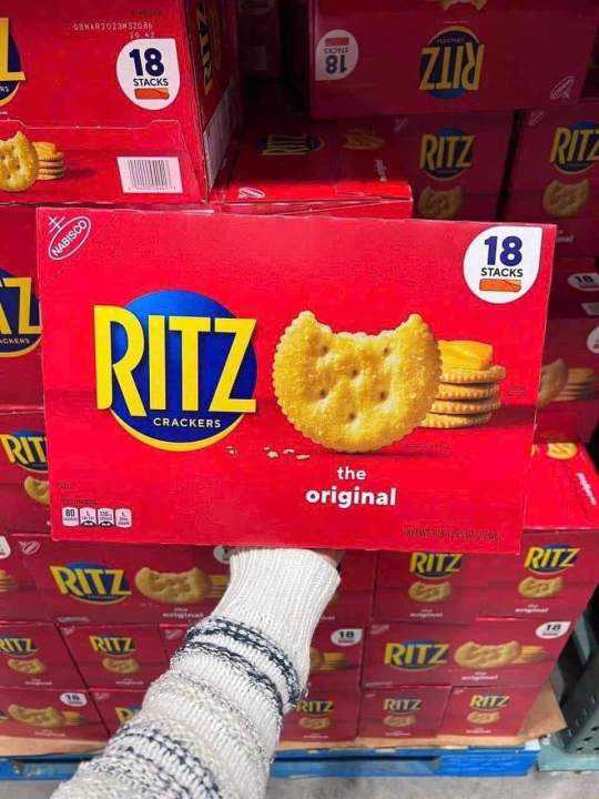 Bánh Quy Nabisco Ritz Crackers (1.74kg) 18 gói hàng Mỹ 🇺🇸 | Lazada.vn