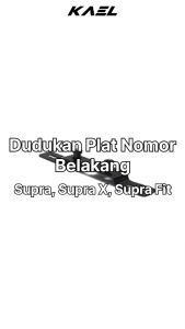 Dudukan Plat Nomor Depan Supra X & Supra Fit Lama & Supra Bracket Breket Braket Plat Besi