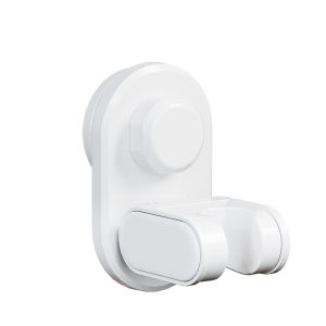 ราวแขวนในห้องอาบน้ำอเนกประสงค์แป้นยึดฝักบัวปราศจากการเจาะปรับได้ใช้ซ้ำได้ฝักบัวอาบน้ำเหนือศีรษะติดผนังแป้นยึดฝักบัวพรมห้องน้ำกันลื่นติดผนังกันน้ำมากรับน้ำหนักได้5กก.