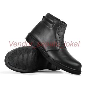 Sepatu PDH Pria Tali Mati TNI POLRI SECURITY SATPAM