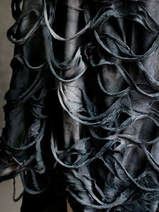 Túi Xô Thủ Công DIY Cao Cấp Túi Xô Thiết Kế Túi Xô Hanfu Màu Xanh Tím Chuyển Màu Sâu Cổ Điển Có Lỗ Túi Xô Polyester