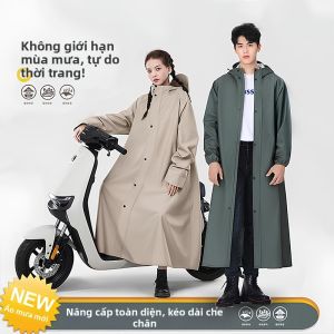 JIFANPAUL | Rain Protection Long Full-Body Raincoat for Adults