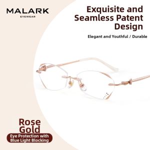 MALARK | Frameless Anti-Blue Light Fatigue-Resistant Reading Glasses