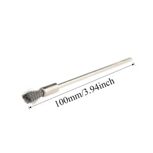 Multifunctional Portable Stainless Steel & Nylon Cleaning Brush Mini Brush for Jewelry Earphone Gap Detail Cleaning