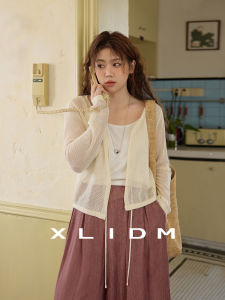 Breathable Lightweight Mesh Binding Knitted Blouse Plus Size