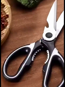 Gunting Dapur Panda Multifungsi Stainless Steel - 熊猫多功能厨房剪刀 - Panda Multifunction Stainless Steel Kitchen Scissors