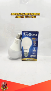Lampu LED 15W Proxima Go New Technology Cooldaylight SNI Bohlam LED Cahaya Putih Super Terang 15 WATT Proxima Produk Original