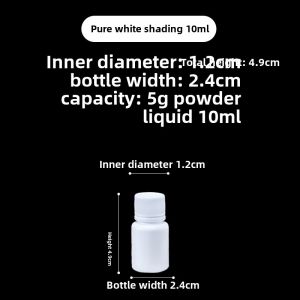 Food Grade PP5 Sealed Medicine Box Portable Liquid Protein Powder Capsule Health Supplement Storage Container Organizing Case