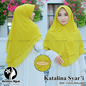 KATALINE SYARI - CERRUTY BABYDOLL - KASUARI HIJAB STYLE