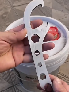 Cờ Lê Mở Nắp Phuy - Dụng Cụ Mở Nắp Thùng Sơn Thùng Dầu bằng Kim Loại - Thiết Bị Vặn Ốc Đa Năng Bền Bỉ