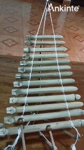 Đàn Trưng mini Ankinte bằng trúc 13 thanh - Đàn tre xuất khẩu 100% chuẩn nốt