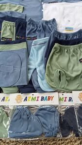 40Pcs Serian Kunyit Perlengkapan Baju Bayi Baru Lahir Newborn Kado Gift Set Paket Kumplit