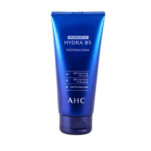 โฟมล้างหน้า AHC Hyaluronic Acid B5 ล้างลึกได้ดี ชุบชื้น ล้างครีมสำหรับผู้ชายและผู้หญิง ผลิตจากส่วนผสมที่เป็นกลาง 3 ปี