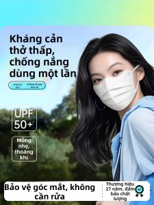 UV Protective Lightweight Breathable Mask White