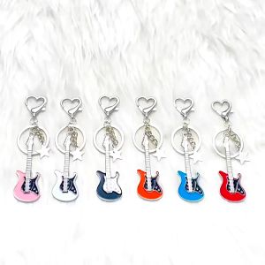 Gantungan Kunci Gitar Love Star Serbaguna Keychain Gitar Serbaguna