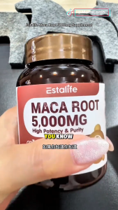 Estalife Maca Root 5000mg | 60 Veg Capsules | Made in Singapore