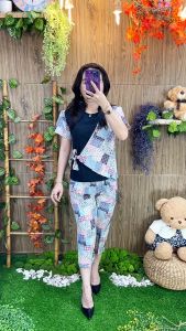 BAJU WANITA TERBARU SETELAN KEKINIAN 1011 SETELAN TRENDI