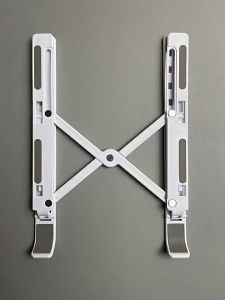 HGV [PH Shipping] Portable Foldable Non-Slip Laptop Holder Adjustable Desktop Standing Tablet Stand Home Multi Ventilation Hollow Drawing Bracket