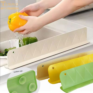 New Sucker Sink Splash Guard Silicone Countertop Water Baffle Prevent Water Splashing Out Board Kitchen Tool