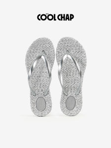 รองเท้าแตะส้นแบนแบบสวมสำหรับผู้หญิง COOLCHAP รองเท้าแตะชายหาดฤดูร้อนใหม่ กันน้ำ สไตล์ยุโรป รองเท้าแตะแบบสวมสำหรับใส่ไปเที่ยวชายหาด รองเท้าแตะแบบสวมแบบสวมใส่สบาย