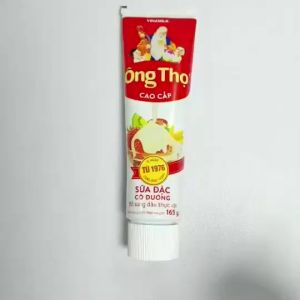 Tuýp sữa đặc có đường Ông Thọ 165g chính hãng Vinamilk cao cấp ( Tùy chọn Sữa đặc Vị Dâu Vị Socola ) - Vườn Đặc Sản